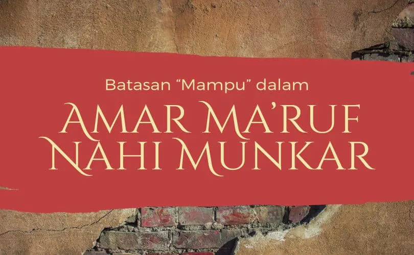 Tiga Tingkatan Amar Makruf Nahi Mungkar